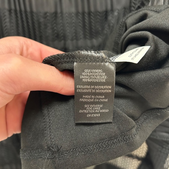 Long Maxi Black Detailed Skirt - Picture 5 of 6